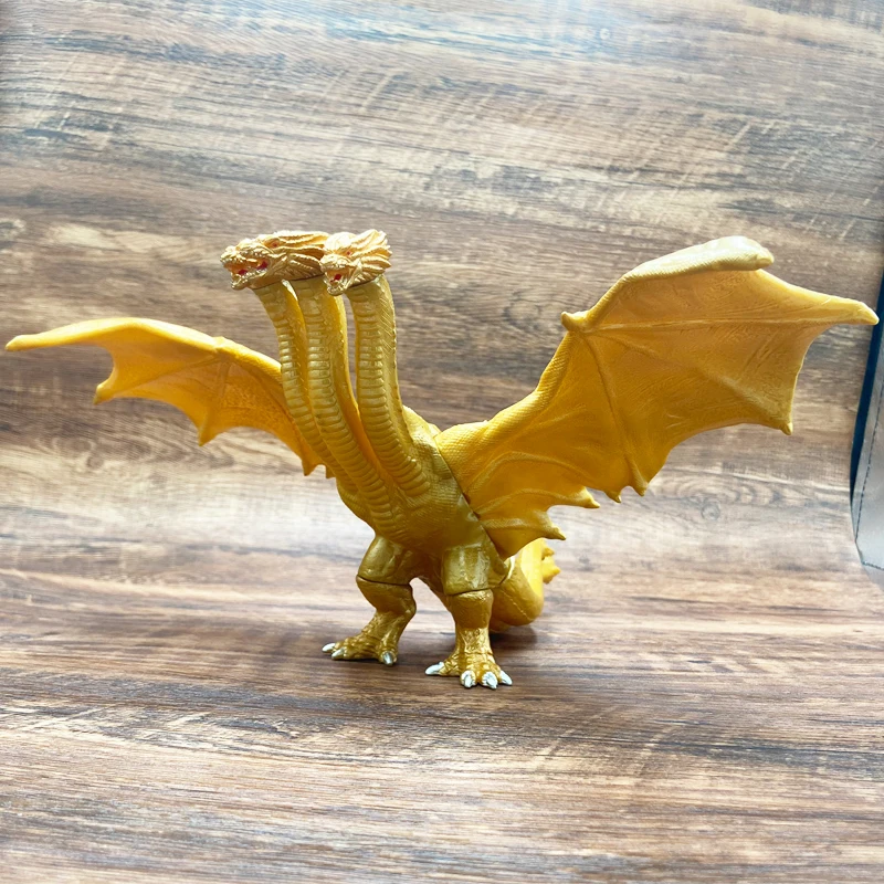 17CM cabezas rey Ghidorah PVC figura de acción Godzilla