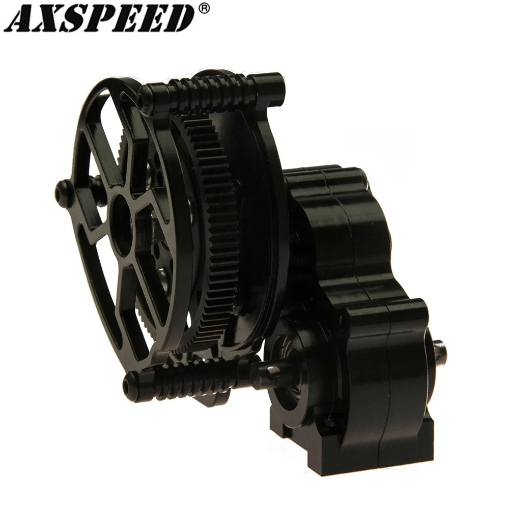 WANGCL Boîte De Transmission Pour RC Crawler – Compatible SCX10 Et SCX10 II 90046, ABS, Kit DIY 1/10