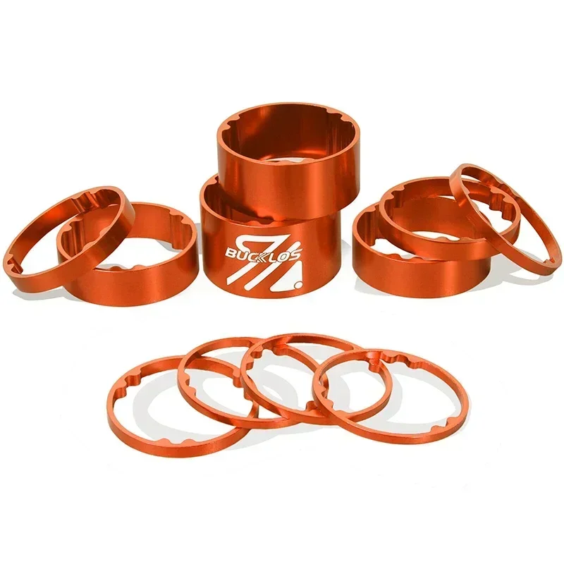 11PCS Headset Spacer Bike 1-1/8 Fork Stem Carbon Fiber Washer 20 15 10 5 3 2 Mm