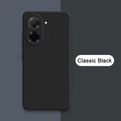 Luxury Candy Cellphone Case - Camera Protect Fashion Cover, Soft Square Liquid Silicone Armor Coque for Redmi A5 4G (171mm) (Classic Black)