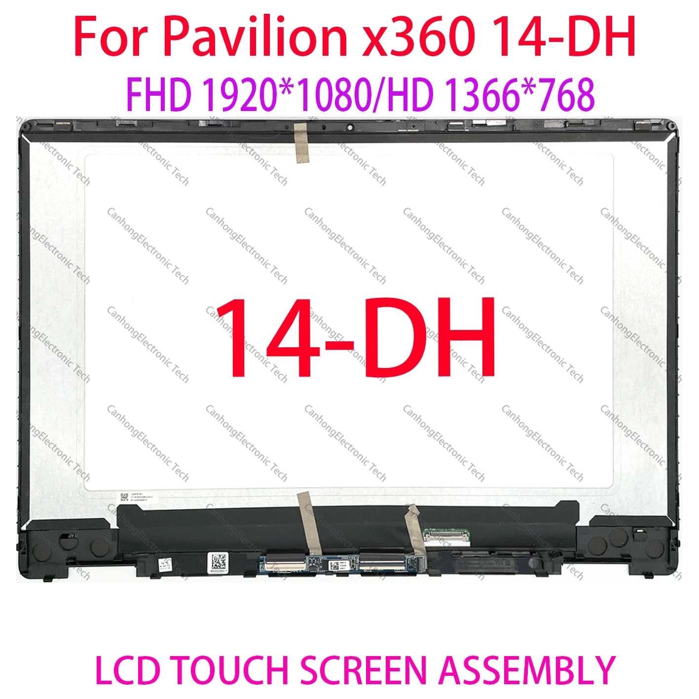 Сенсорный экран для ноутбука HP Pavilion x360 14-DH 14-dh1000nf 14dh1002nw 14 dh1003 дигитайзер