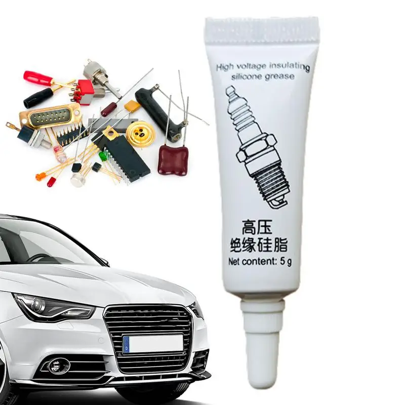 5g car Spark Plug Grease High-Voltage Insulation Waterproof Silicone Grease Dielectric Sealant High Thermal Conductivity car lubricant silicone grease lubricant silicone grease grease lubricant