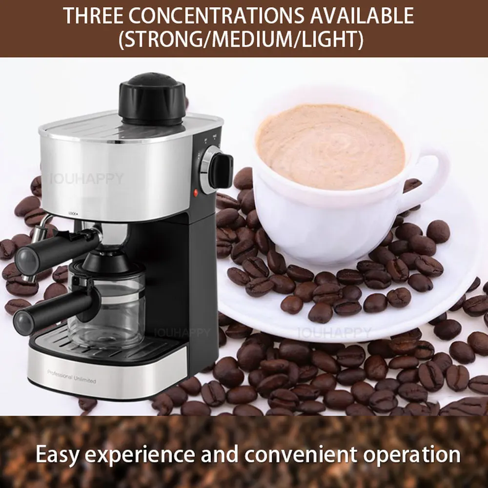 Expresso Drip Coffee Maker American Household Cappuccino Cafe Machine Fully  Semi-automatic Commercial Coffee Machine 11-16 Cups - Coffee Makers -  AliExpress