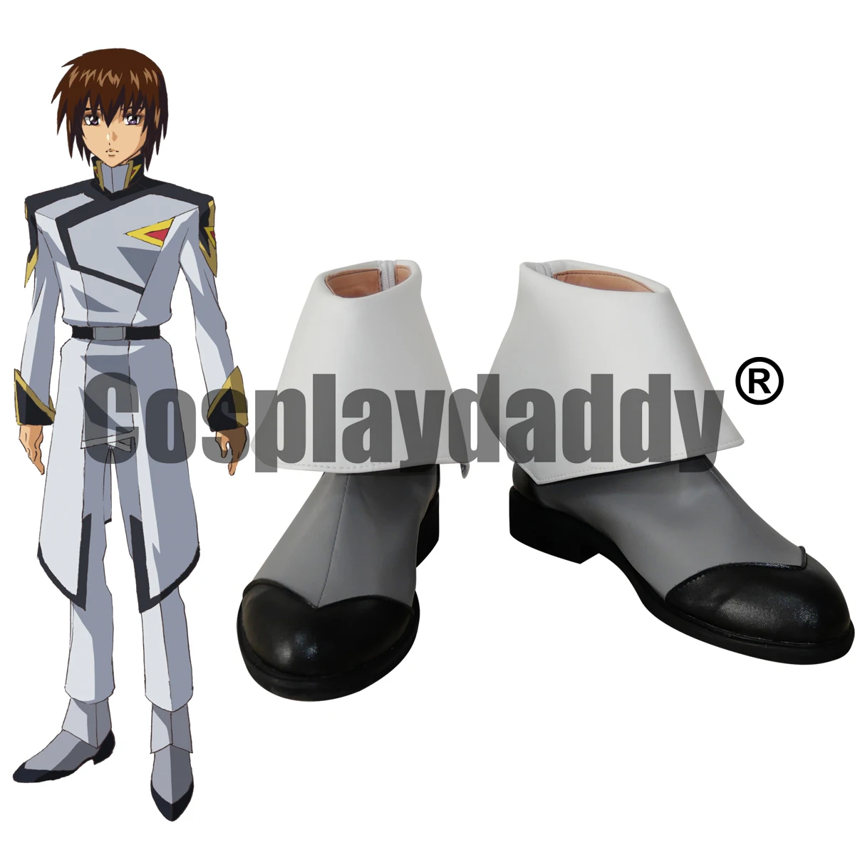 

Mobile Suit Gundam SEED FREEDOM Kira Yamato Anime Cosplay Shoes Ankle Boots C006