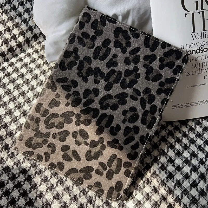Leopard Print Plush Texture Tablet Case