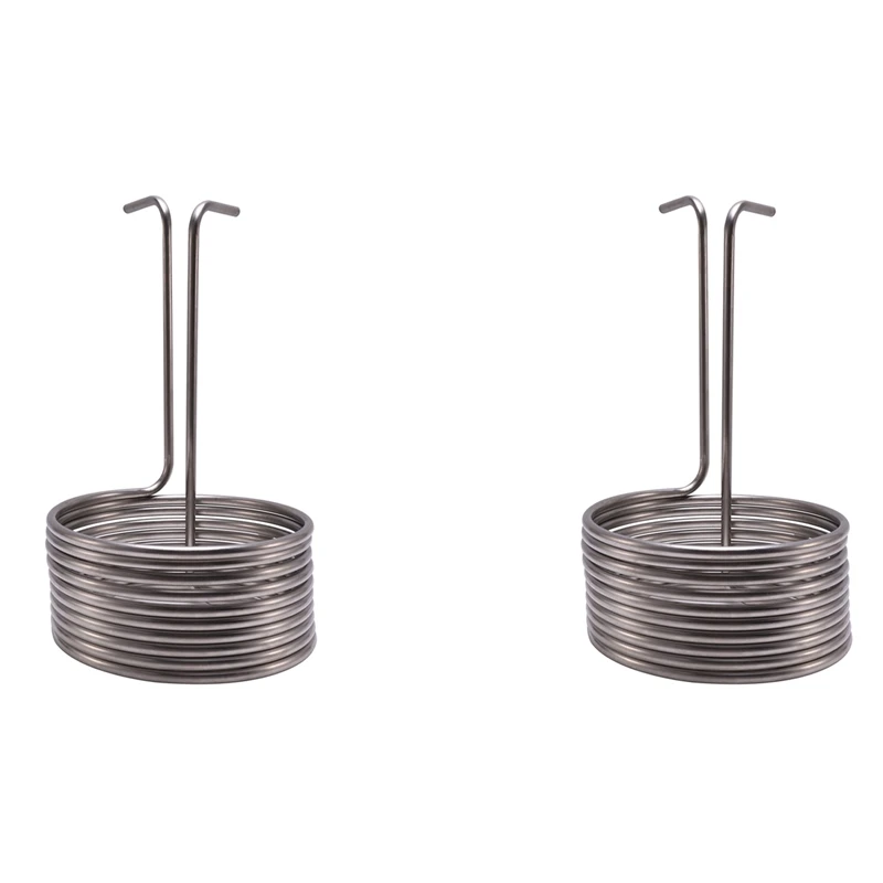 

2X Stainless Steel Immersion Wort Chiller Tube For Home Brewing Super Efficient Wort Chiller Home Wine Making Machine