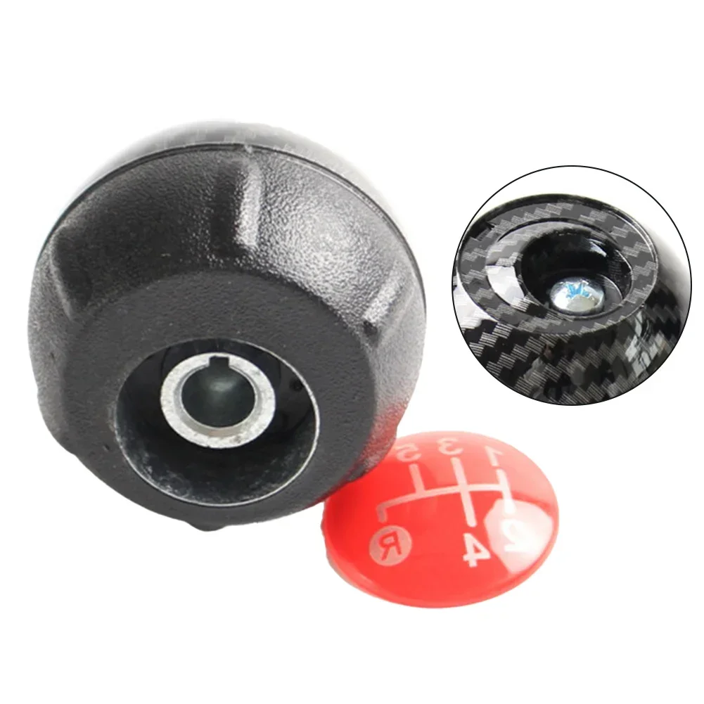 5-speed Shift Lever Knob Ball 55344048 5-Speed Shift Lever Knob For The For Fiat 500 2012- Car Accessories