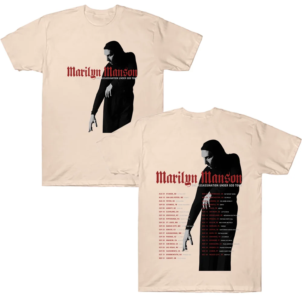 MARILYN MANSON 2016 WORLD TOUR Tシャツ L shopbring_1325c230010