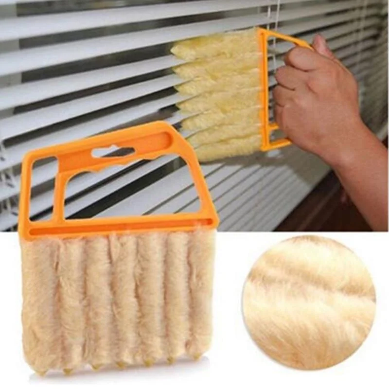 

High Quality Washable Mini Box Pick Up Post Louver Curtain Cleaning Brush
