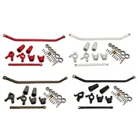 Metal Steering Link, Knuckle C Hub, Axle Lockout Set Kit for Axial Wraith 2