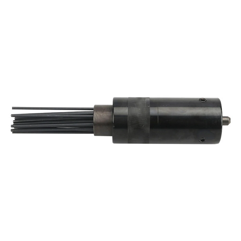

Home Deruster Head 19 Needle 225*50mm Black For Pneumatic Air High Carbon Steel Rust Removal Rust Removel Brand New