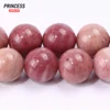 A+ Natural Rose Rhodonite Loose Stone Beads for Jewelry Making Bracelets DIY Necklace Accessories 4 6 8 10 12mm Wholesale 4