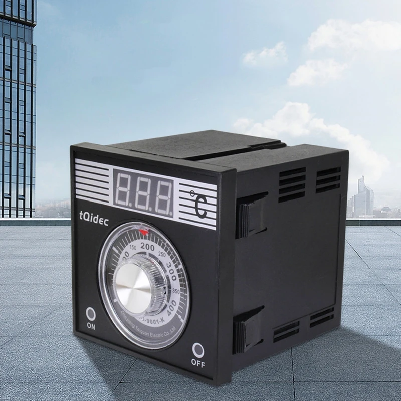 Termostato Digitale PID Con Sensore Termocoppia K E Relè SSR 40A – Regolatore Di Temperatura