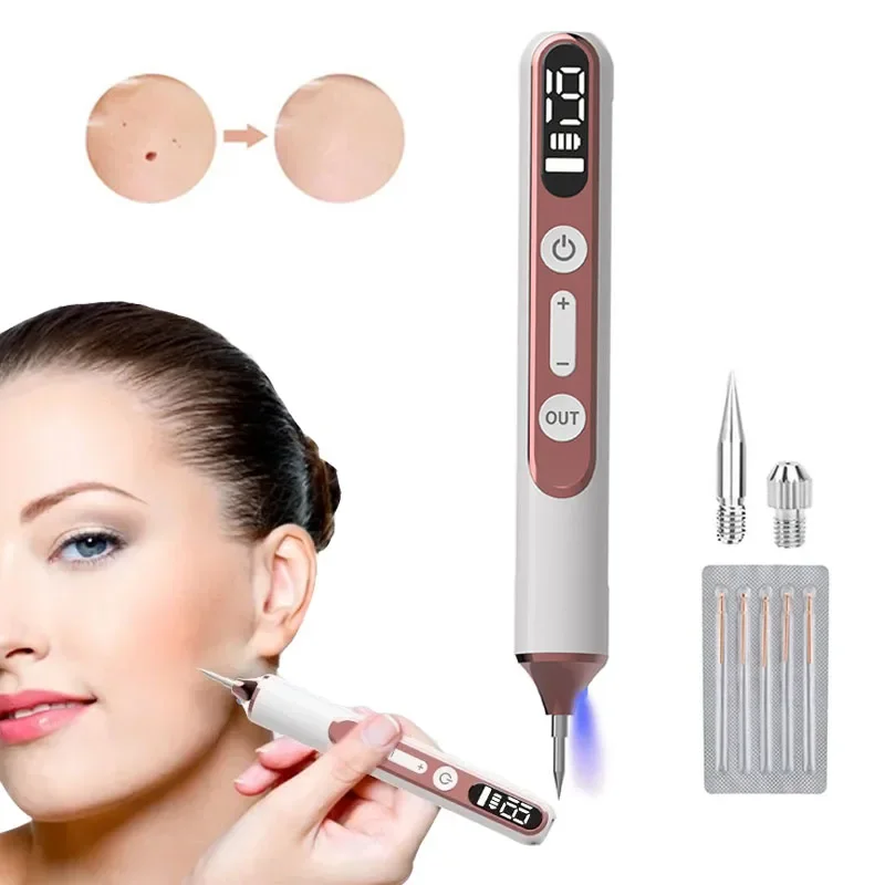 Laser Plasma Pen Mole Warts Remover Freckles Dark Spots Removal Wart Eliminator Tattoo Papilloma Black Dots Skin Tag Remover
