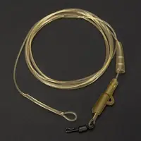 100cm 45LB Carp Fishing Leader Transparent Buffer Leader Line Floating Fly Line Fluorocarbon Leader Line Fishing Tool Supplies 1