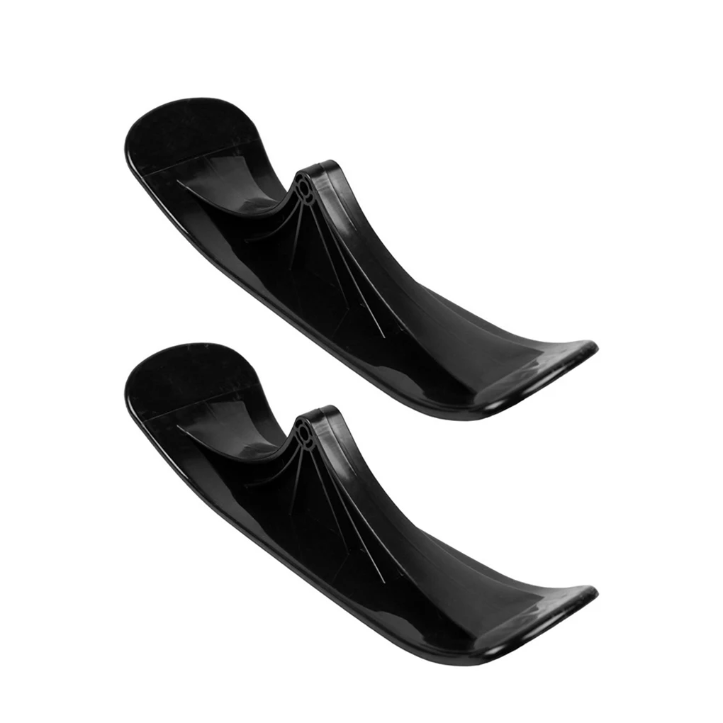 

2 Pieces Plastic Children Snow Scooter Portable Universal Cold-proof Detachable Snowboard Replace Part Components