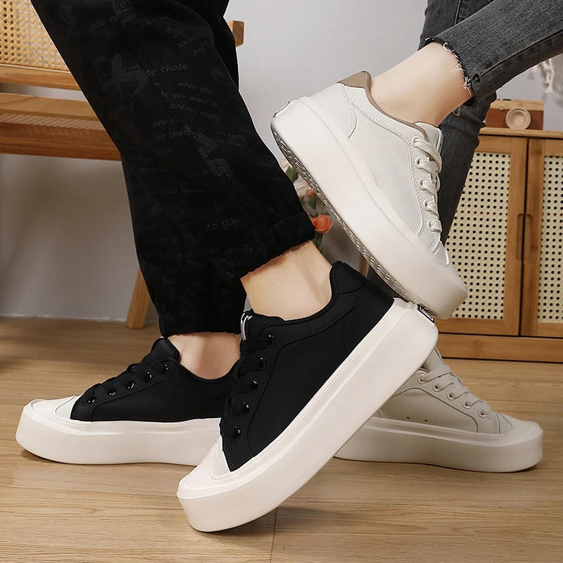 Spring and summer women's shoes male and female couples thick soles small white shoes female low top board shoes all sports casu