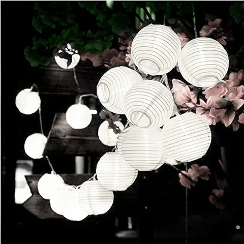 Lights Festoon Led String Lights Lantern Garland Solar Led Lights Outdoor Garden Street Garland for Christmas Decoration