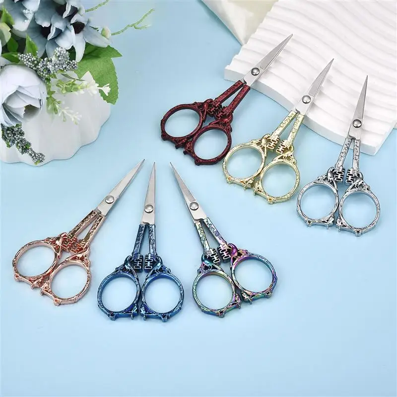 Tailor's Stainless Steel Scissors for Cross Stitch Cutting Embroidery Sewing Handcraft DIY