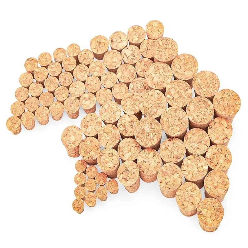 Cork Stoppers Wine Bottle Stoppers Tapered 5-50pcs For Bottle Bar Tools Kitchen Accessories