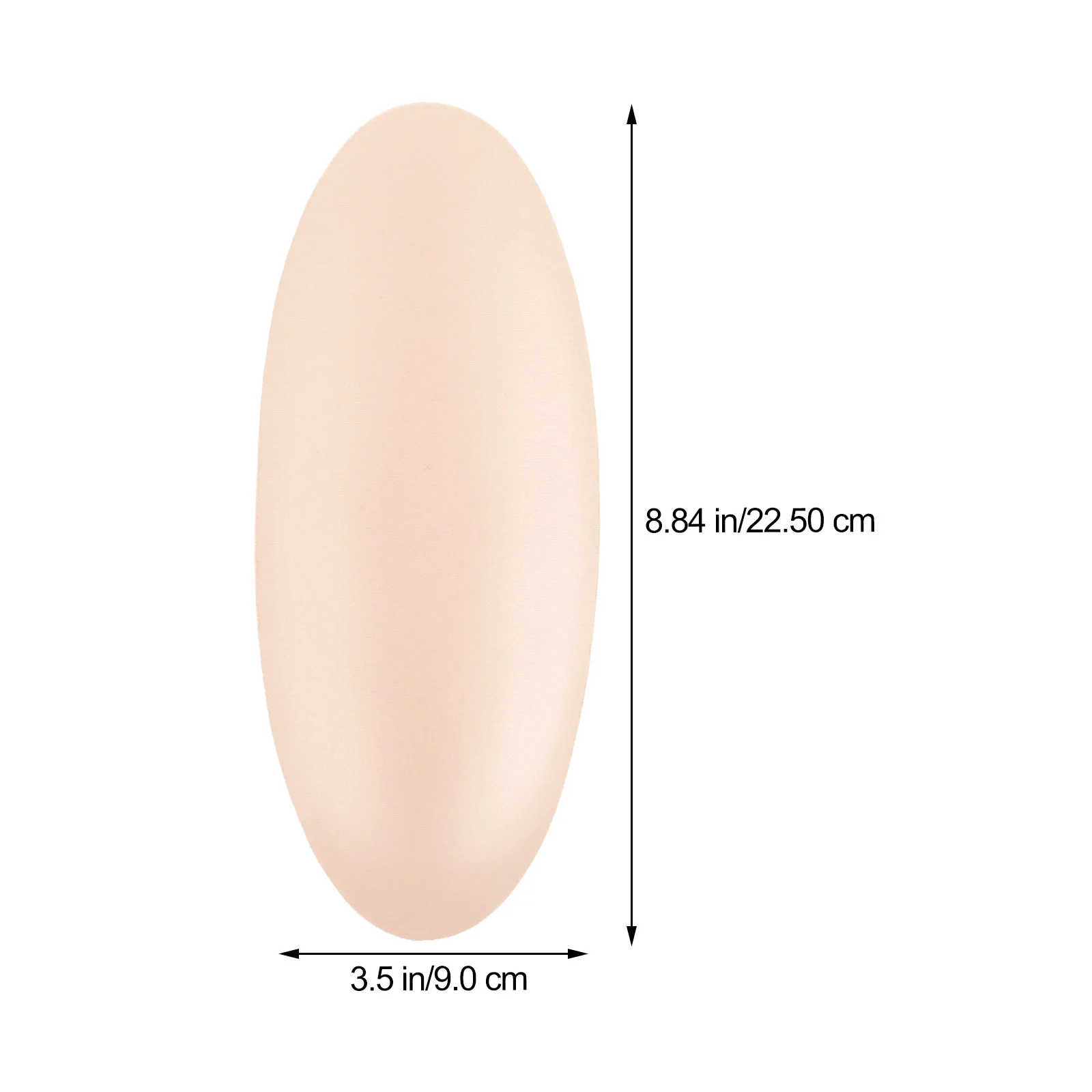 Silicone Orthotic Leg Pads Adhesive Corrector Calf Support for Thin Legs
