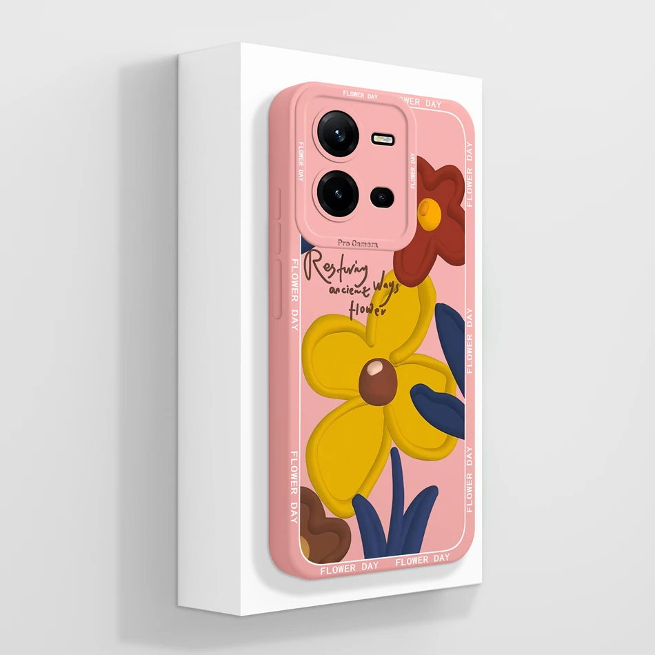 Sleek Fashion Full Coverage Anti-Drop Soft Silicone Phone Case