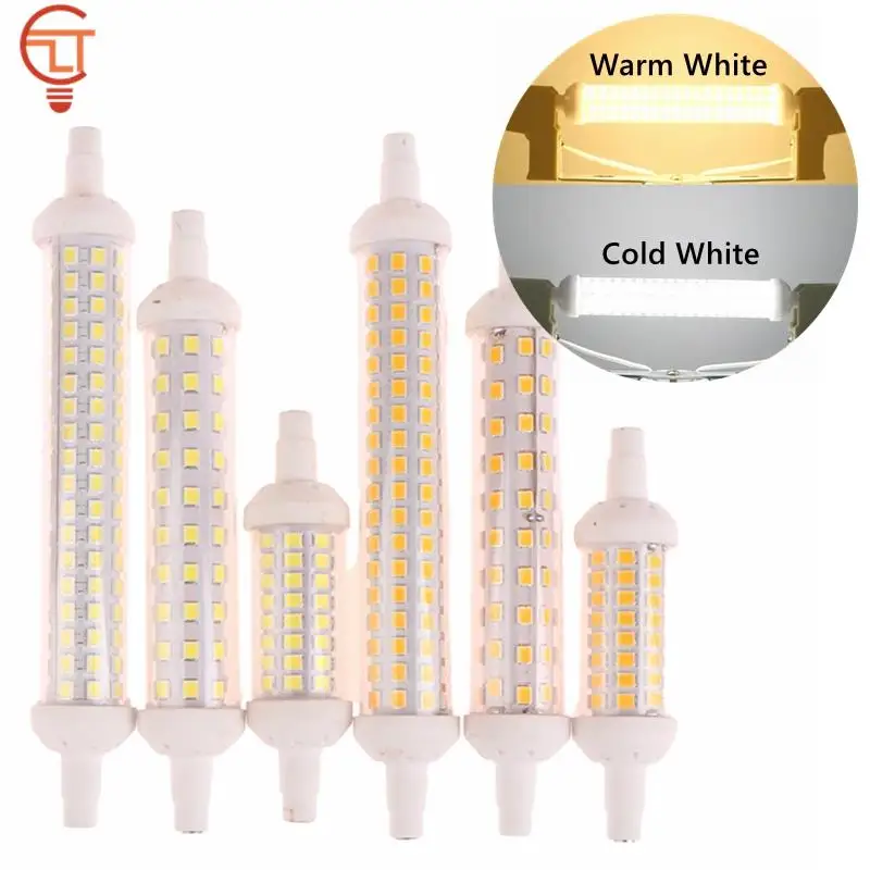 

1Pcs R7S Floodlight LED Lamps SMD 2835 78mm 118mm 135mm 6w 9w 12w LED Light Bulb 220V Energy Saving Replace Halogen Light