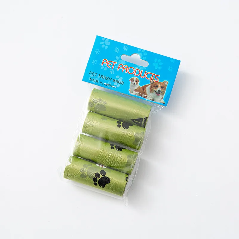 New Pet Dog Poop Bags Dispenser Collector Scoop Holder Puppy Cat Pooper Scooper Bag Small Rolls Outdoor Clean Pets Supplies