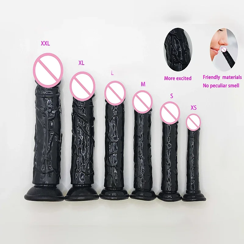 Realistic Dildo Sex toys for Woman Men Couples Silicone Penis  Masturbator Black Dildos Erotic Cock G Spot Clitoris Anal Sex Toy