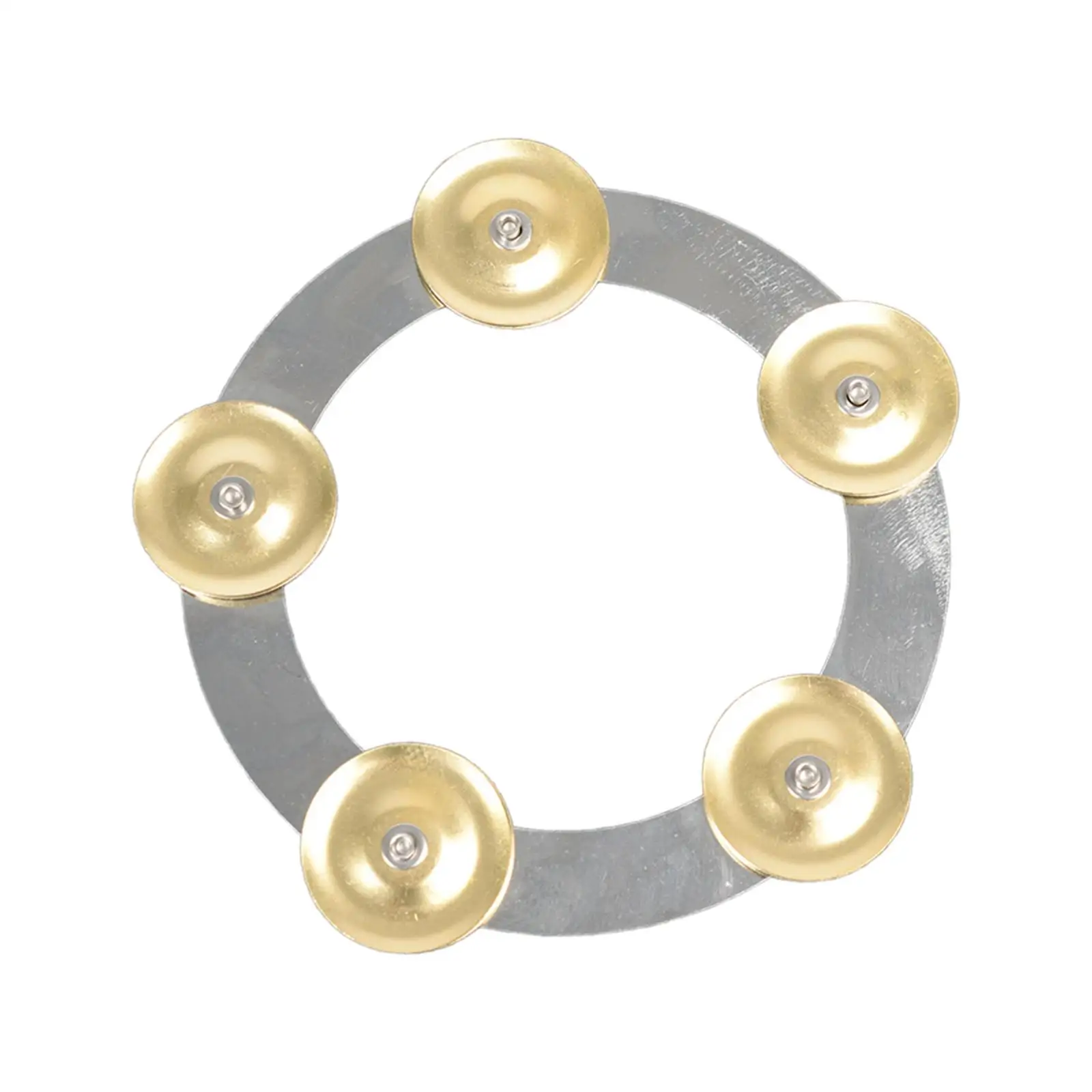 Cymbal Ching Tambourine Percussion Accessories for Kids Adults Ensemble KTV
