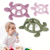 Baby Teething Toys, Turtle Infant Chew Toys, Silicone, BPA Free, BPA Free, 3M + Baby Teething Relief 1