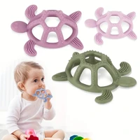 Baby Teething Toys, Turtle Infant Chew Toys, Silicone, BPA Free, BPA Free, 3M + Baby Teething Relief 1