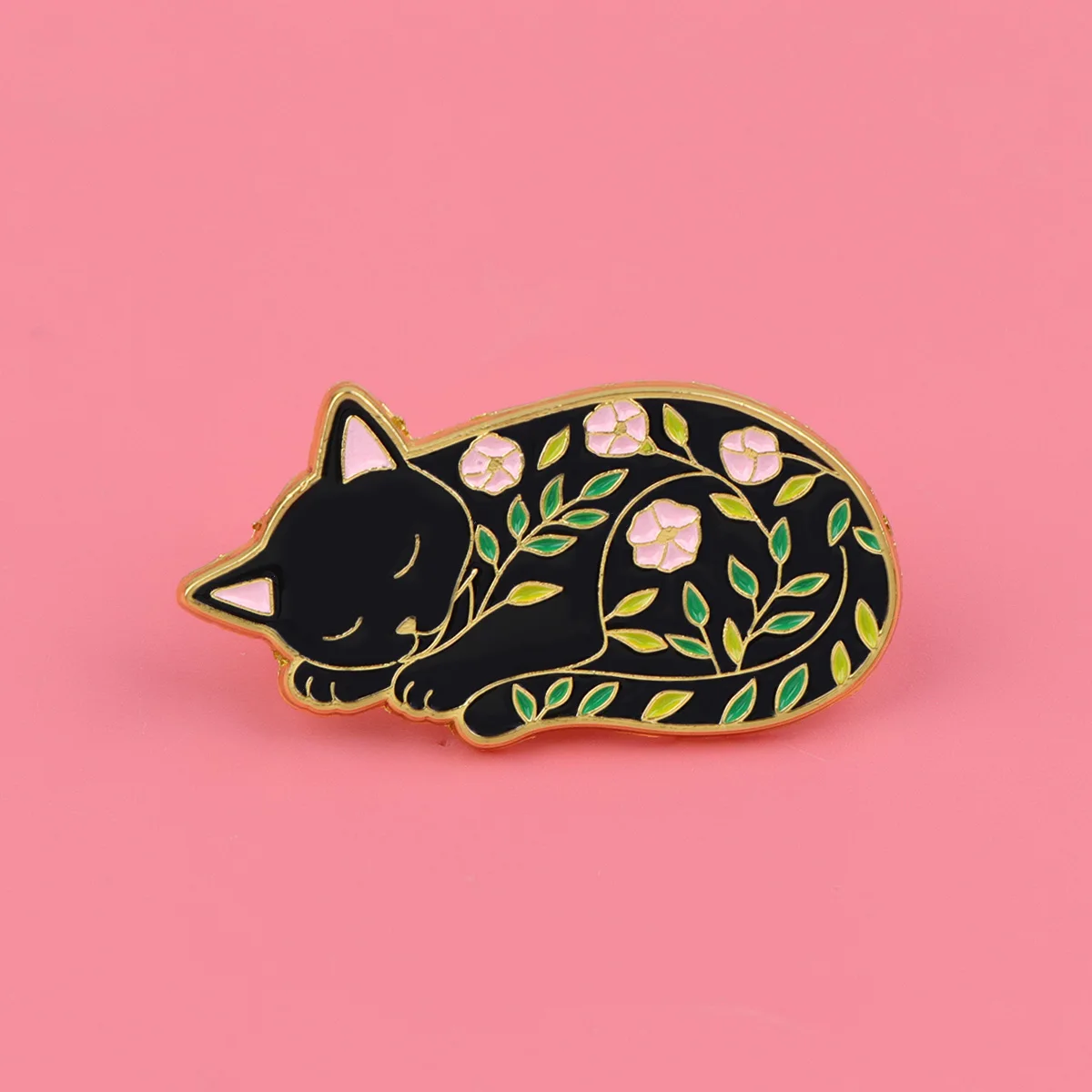 Lustige Katzen-Emaille-Pins, Niedliche Katzenliebhaber-Anstecknadeln, Cartoon-Abzeichen für Rucksäcke, Hüte, Jacken, Modische Geschenke für Männer und Frauen – Detail 7