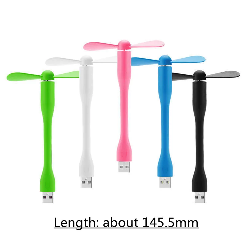 Creative USB Fan for Laptop 360&deg; Rotatable Flexible Portable Mini Cooling Fan for Power Bank Notebook Computer USB Gadgets cooling fan mini fan