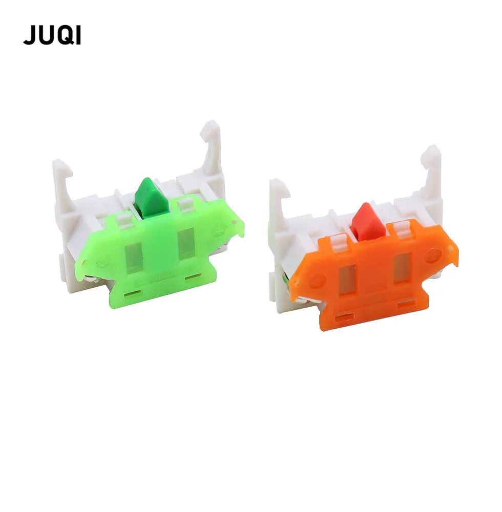 

1PCS LAY37 button switch auxiliary contact NO/NC base single piece normally open and normally closed base accessories