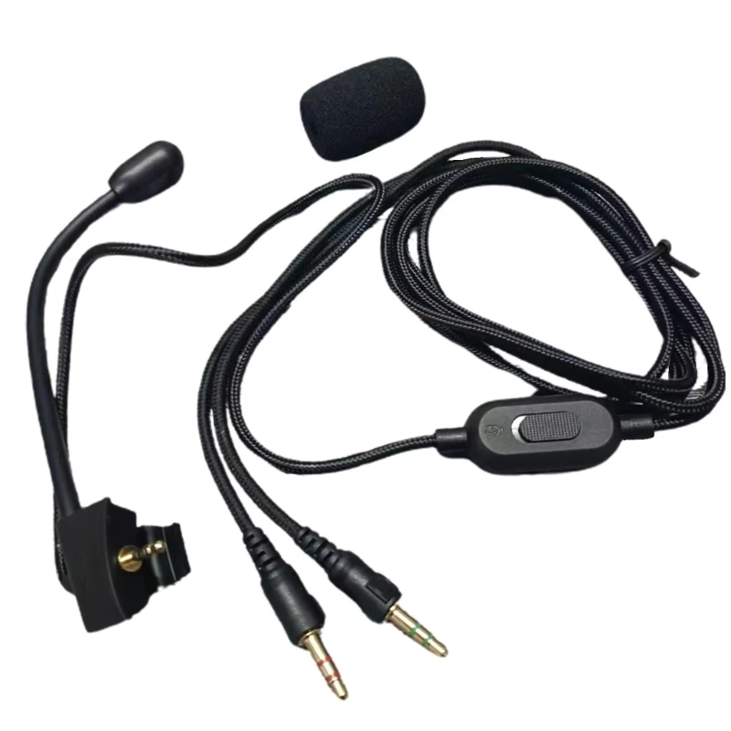 

Сменный кабель 3,5–2,5 мм с микрофоном на штанге для наушников QC35II QC35 H7EC H7EC