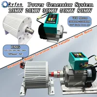 20KW 30KW 50KW Permanent Magnet Generator Set 220V 380V 3 Phase 1