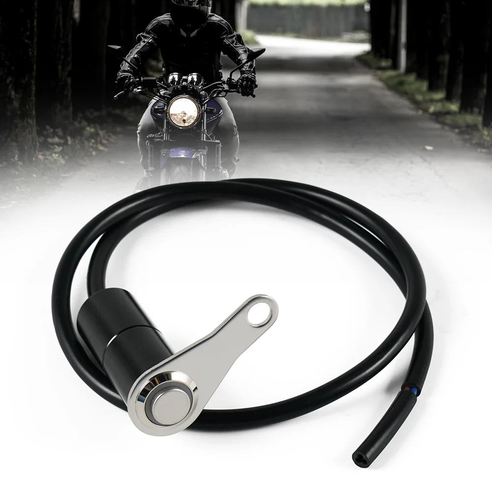

Motorcycle LED On-Off Handlebar Switch Aluminum IP65 Waterproof 12V DC Electrical Headlight Push Button Fog Light Head Light