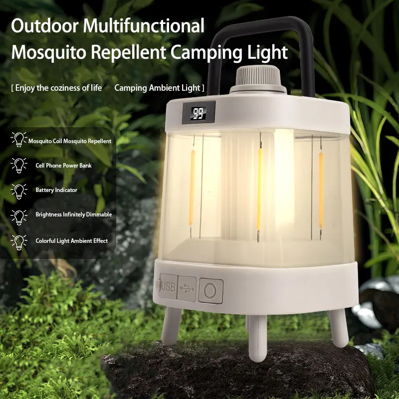 Lampe De Table D'Extérieur | Lanternes De Camping Solaires