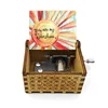 Different styles Wooden Hand Cranked Music Box Jurassic Can't Help Falling in Love Valentine's Day to Christmas Birthday Gift 4