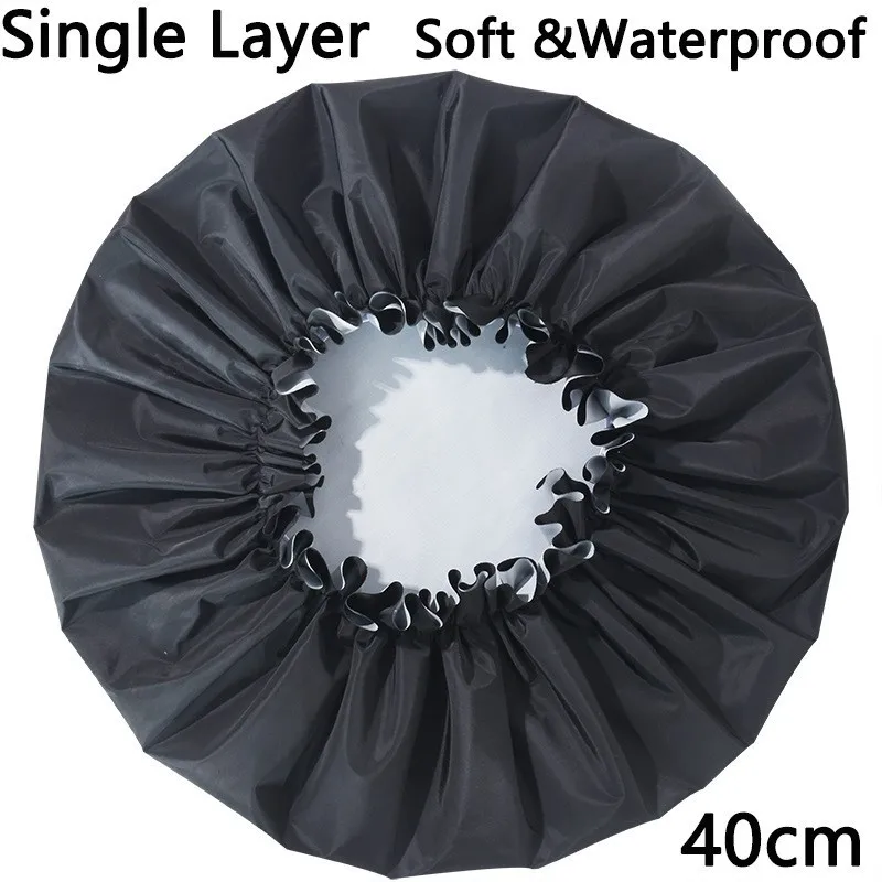 Extra Large Waterproof Shower Cap Women Men Long Hair Bath Cap for Bathing Cooking Baking Cleaning Makeup Protection Hair 4