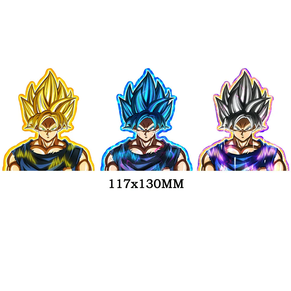Anime Dragon Ball 3d Motion Gradient Car Stickers Son Goku Moving Sticker  Creative Waterproof Decal For Laptop Luggage Etc - Animation  Derivatives/peripheral Products - AliExpress