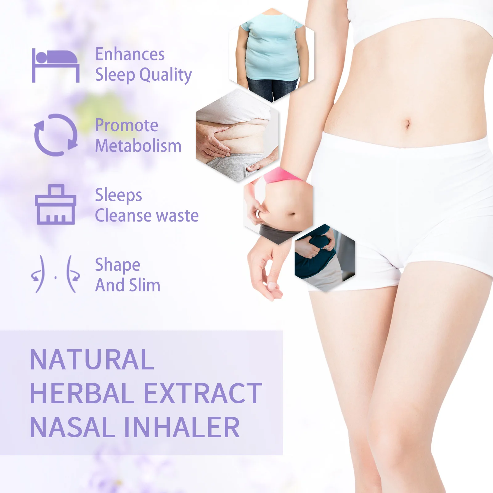 Weight Loss Essential Oil Belly Fat Loss Insomnia Therapy Tummy Cellulite Removal Thin Leg Waist Sculpting Slimming Nose Inhaler weight loss products