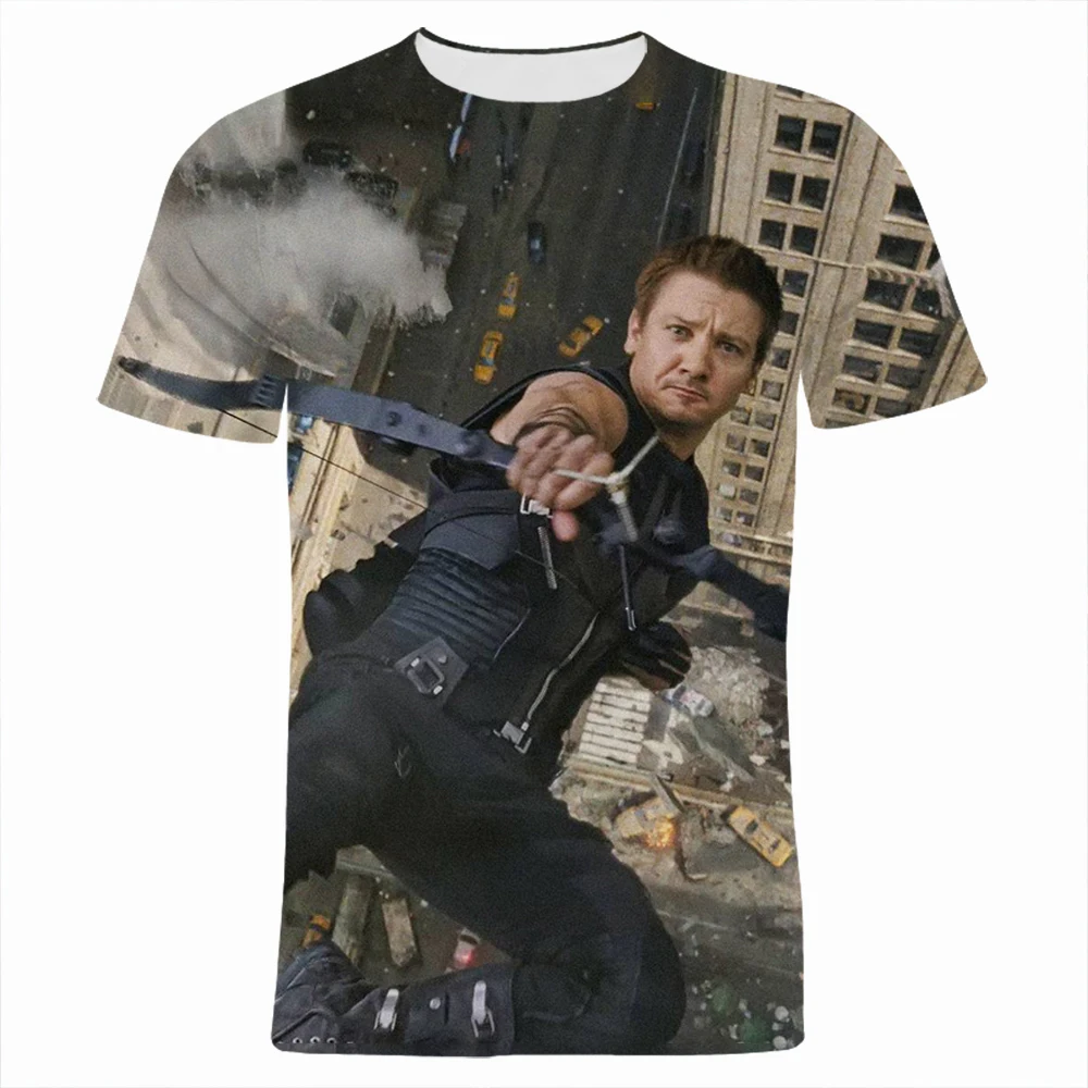 Рисунок 2 - Лидер продаж, мужские футболки с 3D принтом Hawkeye