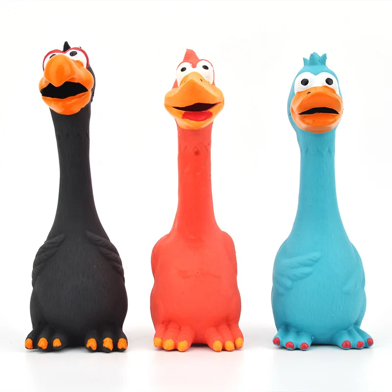 

Funny Goofy Screaming Chicken Squeeze Sound Toy Pets Dog Toys Product Shrilling Decompression Tool Squeak Vent Interaction Toy