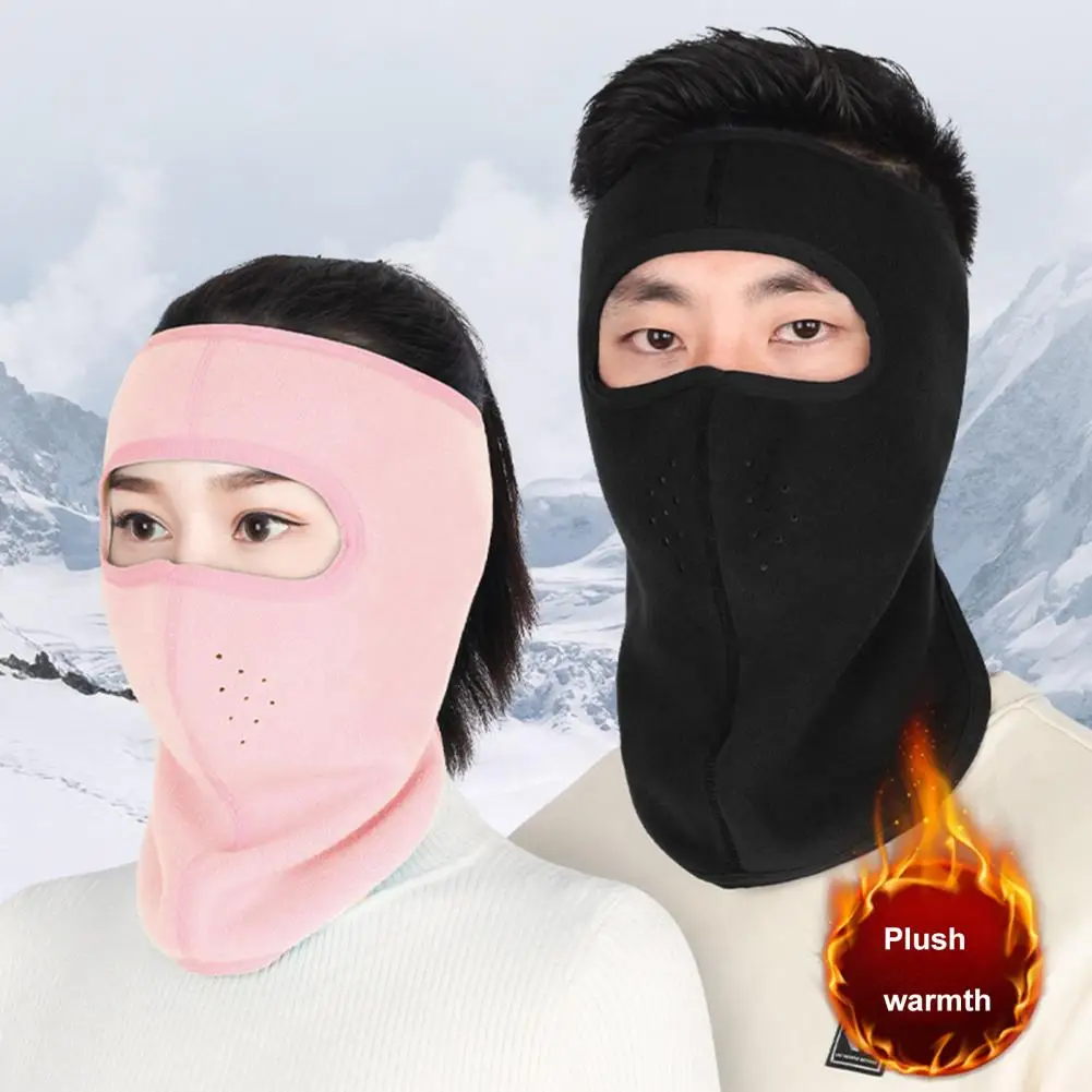Cycling Face Mask Fleece Cycling Face Cover Keep Warm Lightweight Cycling Face Scarf With Fastener Tape Cycling Equi