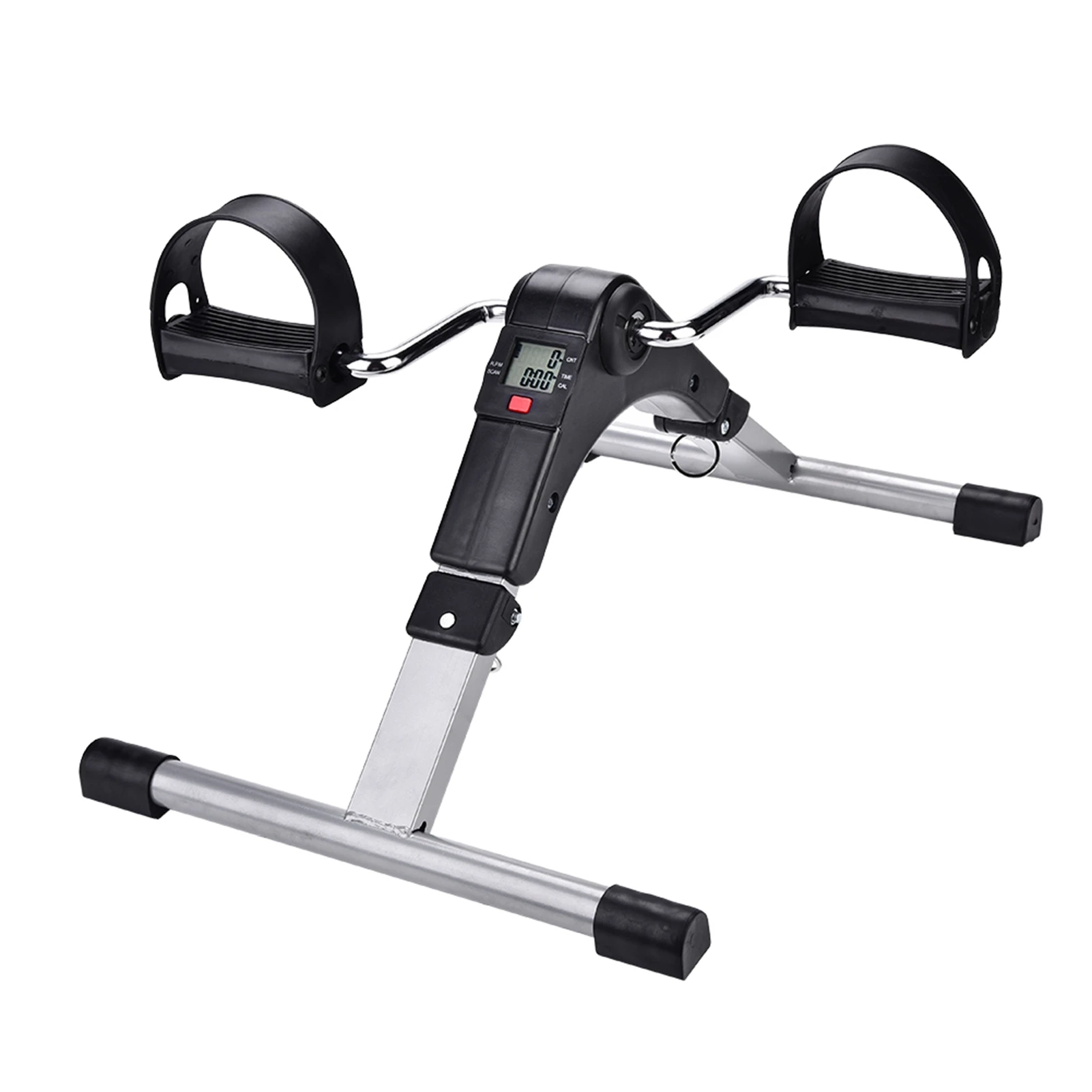 Foldable Indoor Cycling Trainer for Leg Workouts and Fitness Exercise