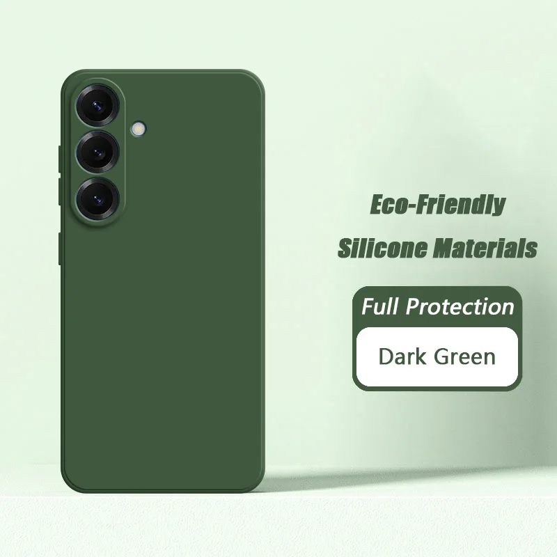Slim Upgraded Liquid Silicone Soft Case Cover