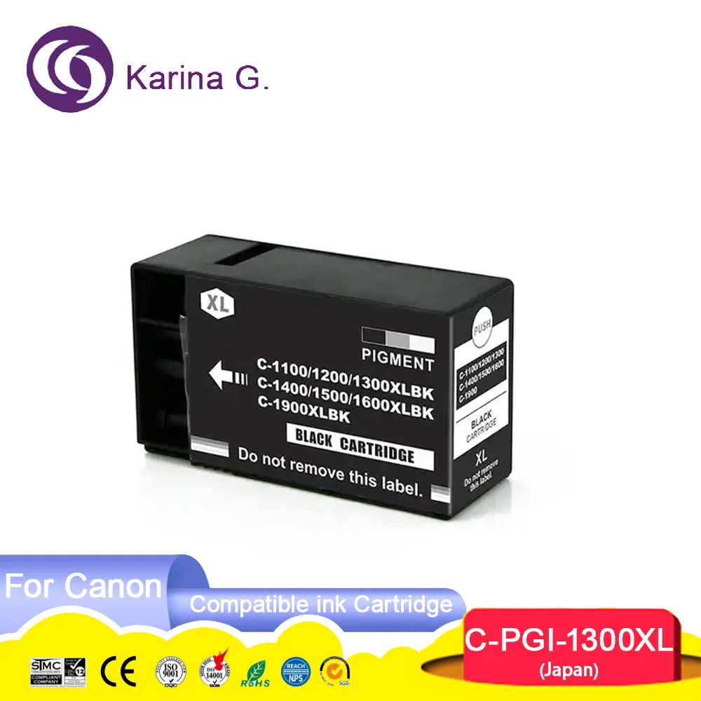 1300XL PGI-1300 PGI1300XL Premium Compatible Color Inkjet Ink Cartridge for MAX