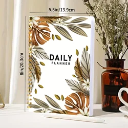 Enhanced Daily Planner for Optimal Organization and Productivity (Multicolor)